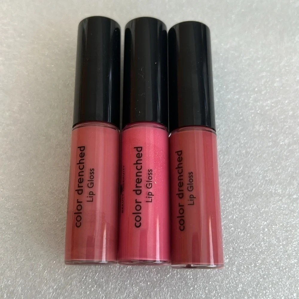 LOT OF 3 Laura Geller Color Drenched Lip Gloss / BRAND NEW